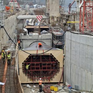 Výstavba MVE v Klecanech